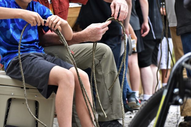Toughest Kids Learning Knots